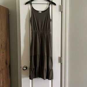 Knox Rose Olive Green Maxi Dress